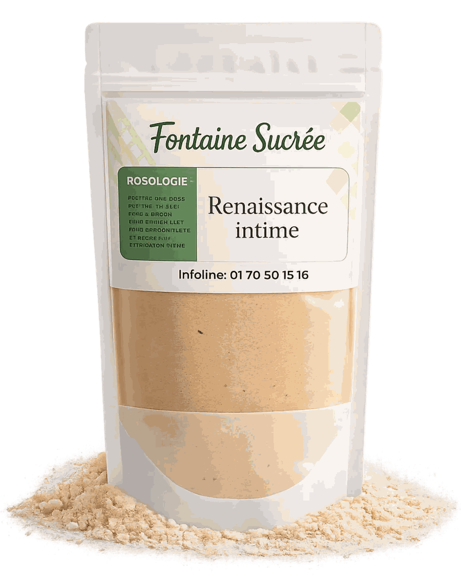 Fontaine Sucrée — solution naturelle au vétiver, Renaissance intime